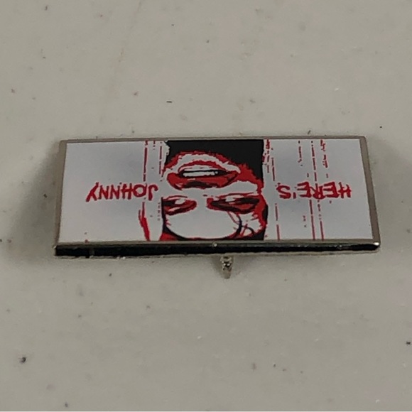 The Shining Heres Johnny Pin Lapel Jack Nicholson Shelley Duvall - Picture 5 of 9